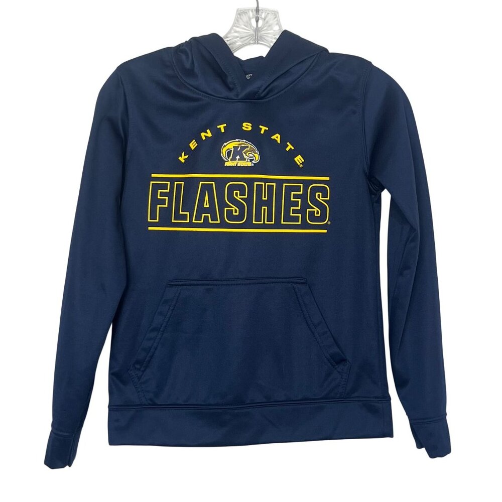 Kent State Flashes Youth Hoodie Medium 10/12 Blue Gen2